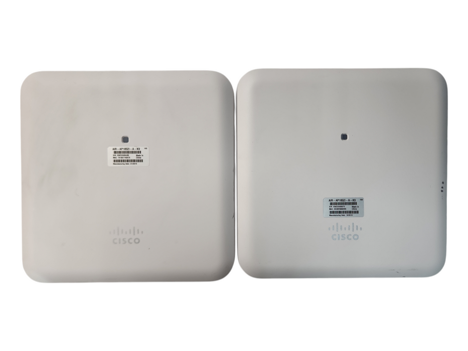 Lot of 2x Cisco AIR-AP1852I-A-K9, Dual Band AC Wireless Access Point