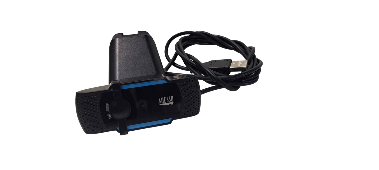 Adesso 1080p Cyber Track H4 Webcam with Built in Microphone