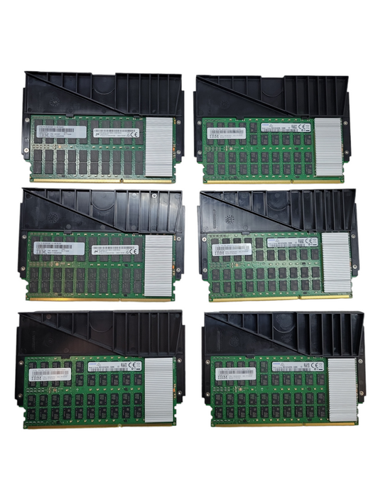 Lot of 6x IBM SAMSUNG 1G6B1B5 - MTA40ALF4G72MDZ 32GB PC4-CDIMM Server Memory %