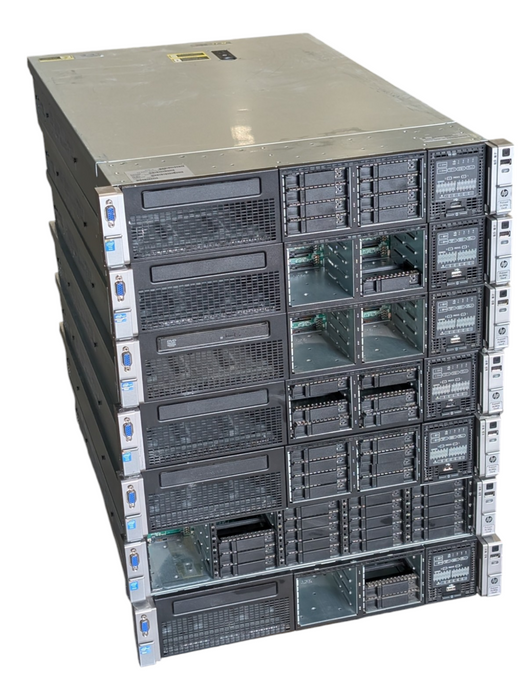 Lot of 7x HP ProLiant DL380p Gen8 2U Servers Please READ  -