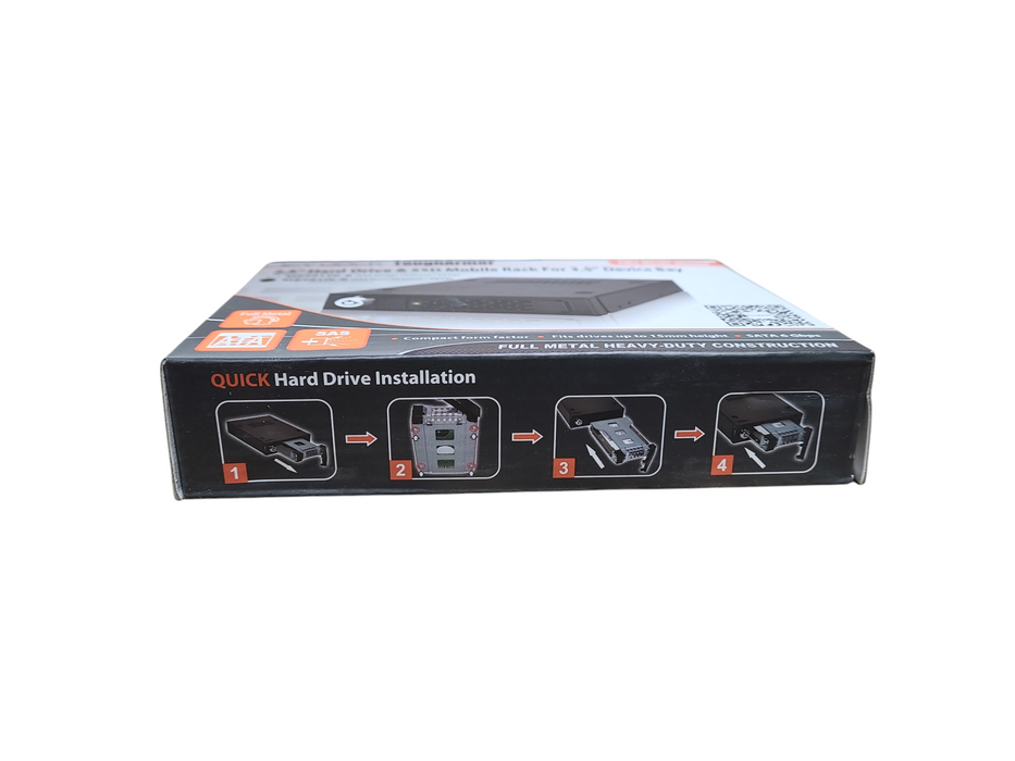 ICY DOCK ToughArmor 2.5" HDD and SSD Mobile Rack for 3.5" Bay (MB991IK-B) Q