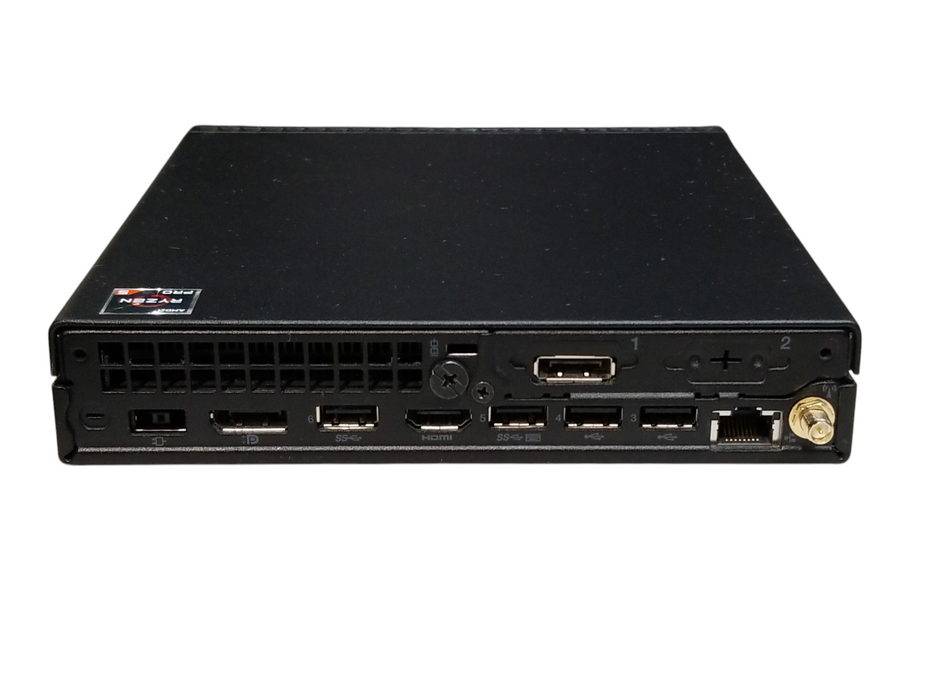 Lenovo ThinkCentre M75q Gen2 Ryzen 5 Pro 5650GE CPU 8GB RAM - No HDD w/ AC