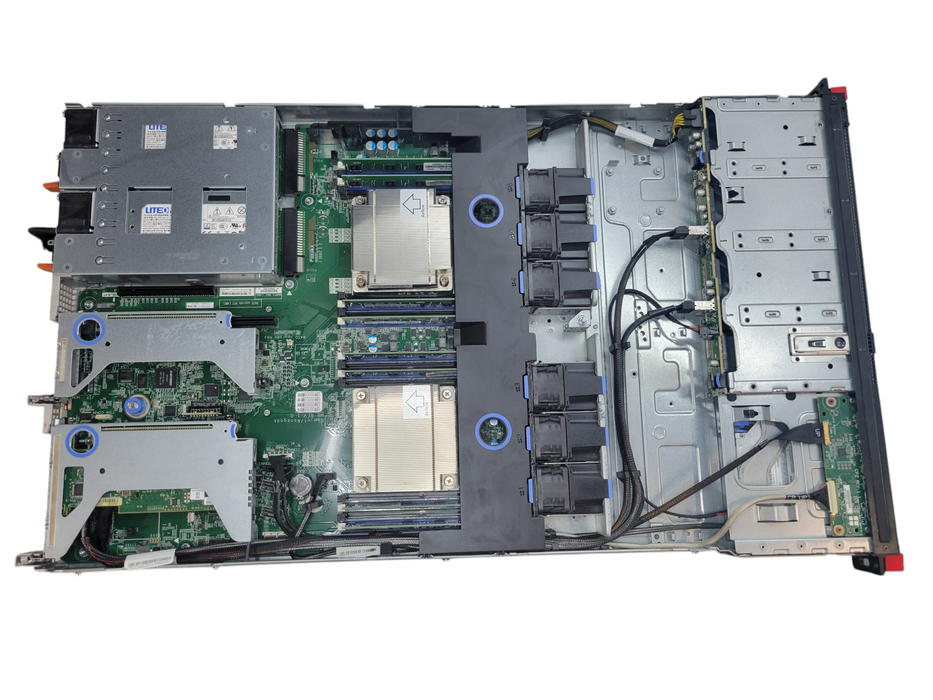 Lenovo RD350 - 2x Xeon E5-2620 v3 32GB DDR4 LSI MR 9240-8i 2x550W PSU %