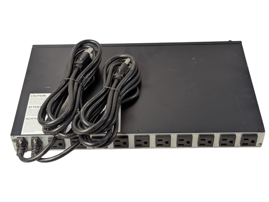 Eaton EATS115 120V 12A Single-Phase 10-Outlet PDU 9001-5013-00P -