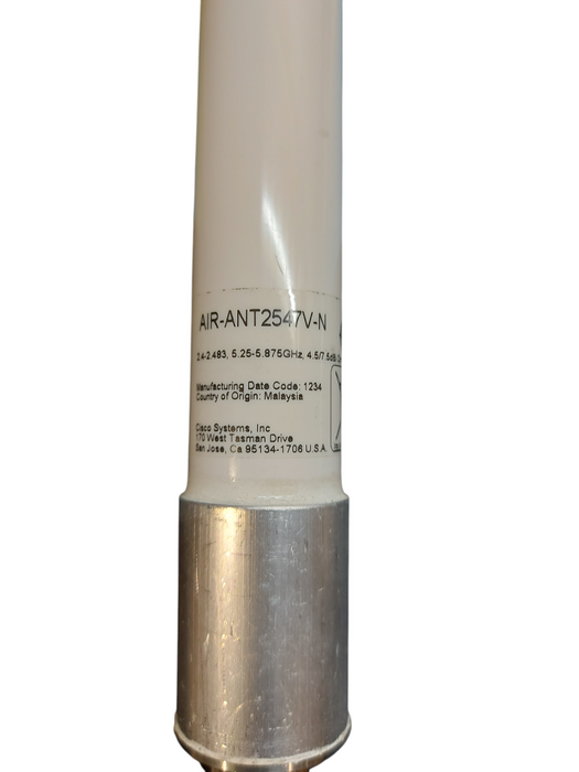 LOT of 25x Cisco AIR-ANT2547V-N Dual Band Omni Antenna- Read Description