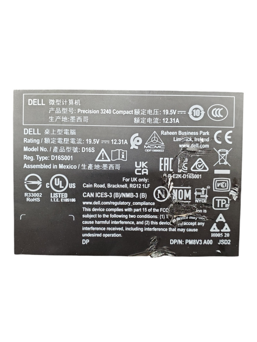 Dell Precision 3240 Compact - Barebones *READ*