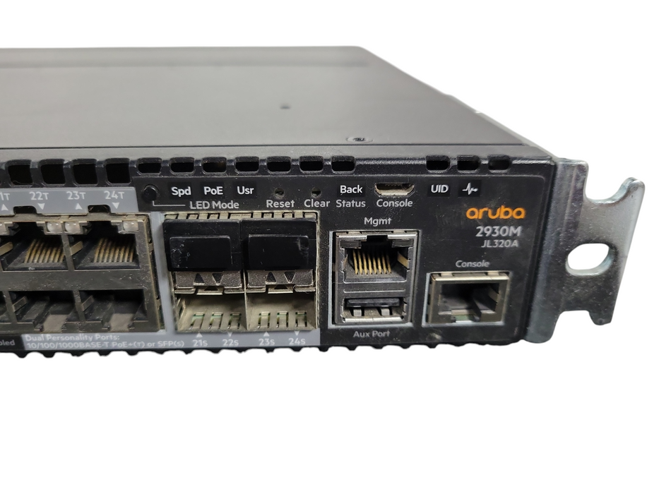 HP Aruba 2930M JL320A 24-Port PoE+ Ethernet Switch 1x PSU !