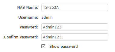 QNAP TS-253A 2-Bay Network Attached Storage  2x 1TB HDD READ !