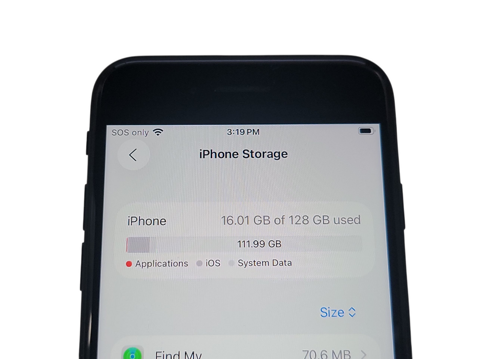 Apple iPhone SE 2 - 128GB - Black [A2275]