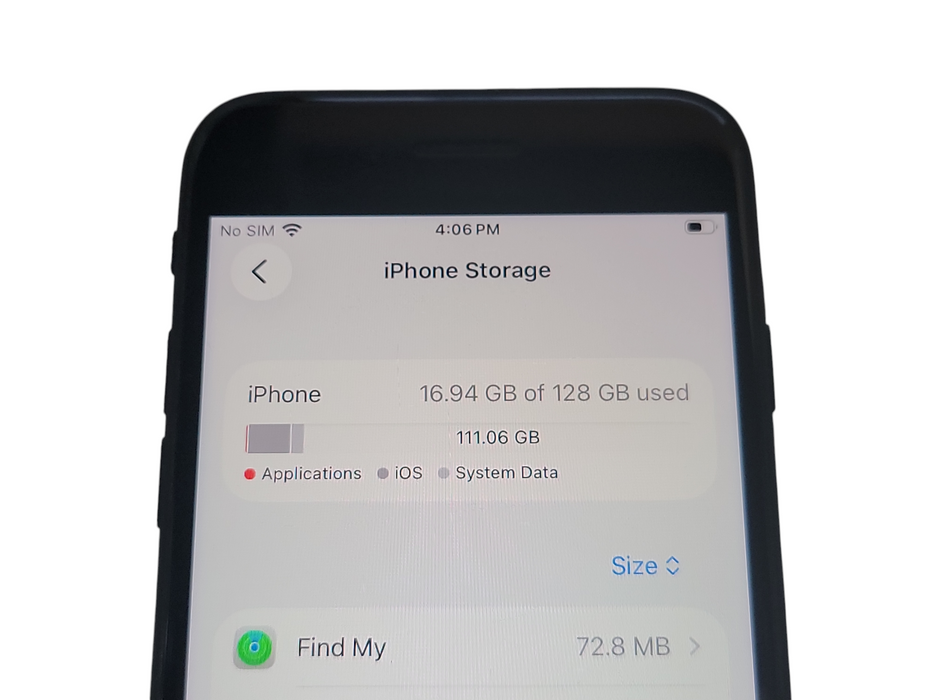 Apple iPhone SE 2 - 128GB - Space Gray [A2275] (