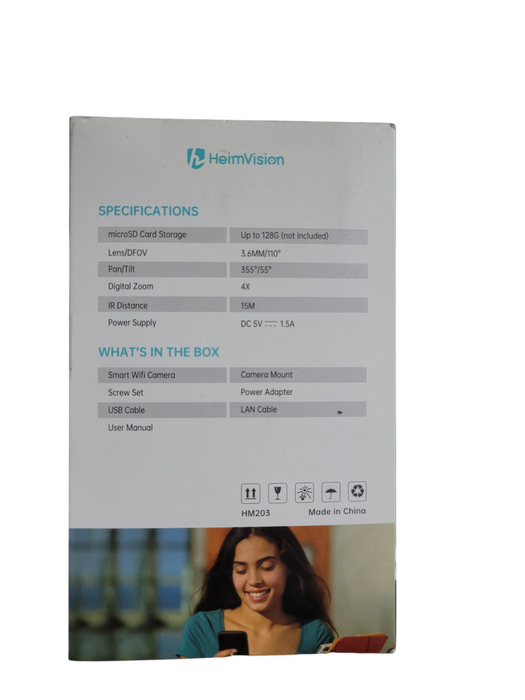 HeimVision HD SMART WIFI CAMERA HM203
