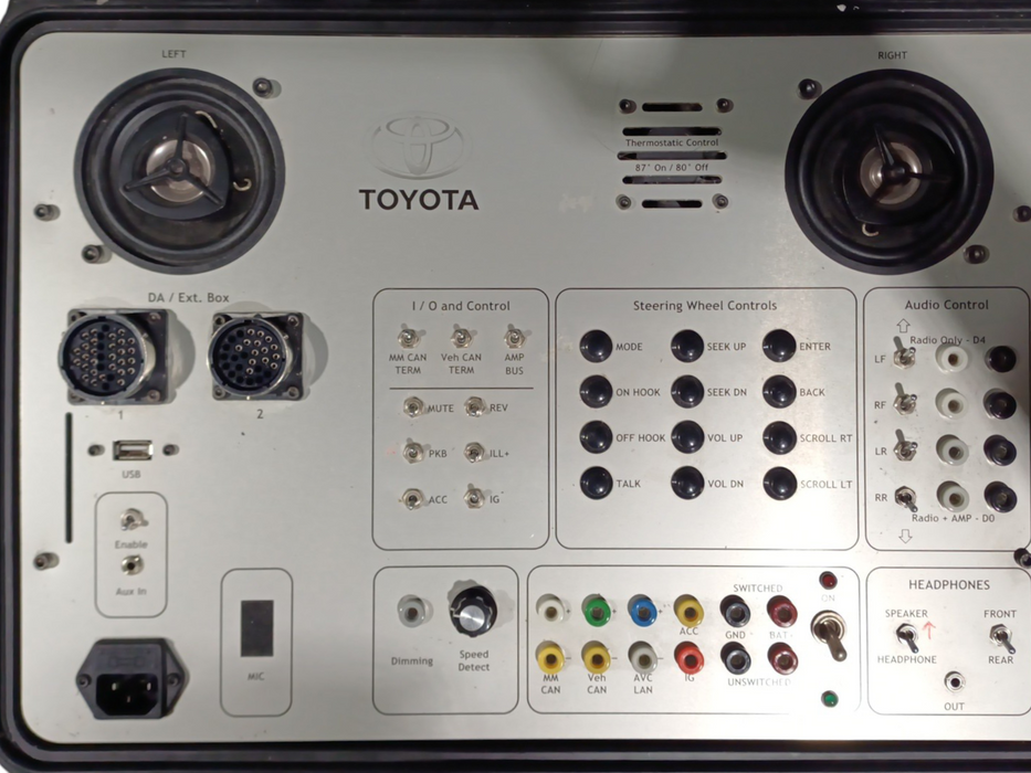 FLEXTECH Solutions Harman & Toyota Audio Meter Test Bench Vehicle Simulator Q