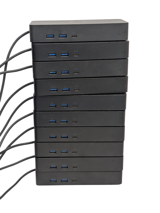 Lot of 10x DELL D6000S Universal USB-C PD / USB-A Docking Stations  -