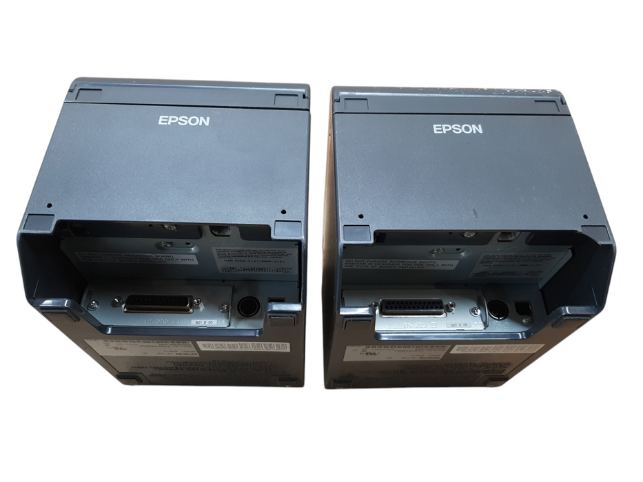 Lot 2x Epson TM-T20II Printer, Model M267A | Read Desc