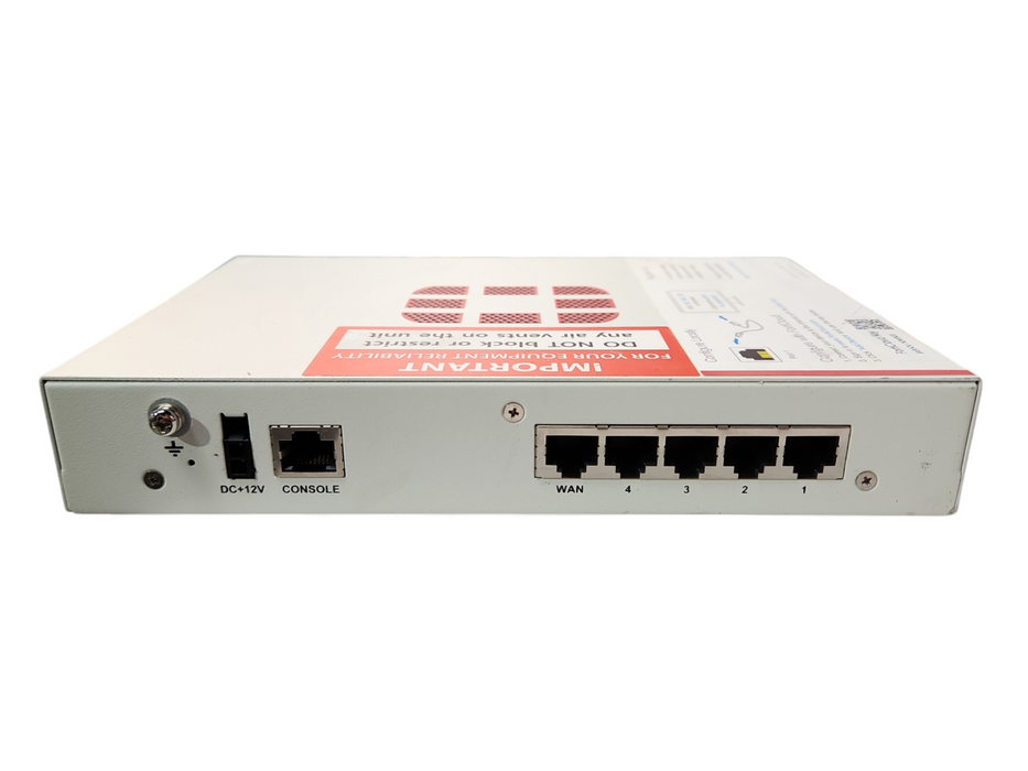 Fortinet FortiGate FG-30E, Network Security Firewall, Factory Reset