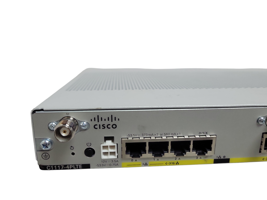 Cisco C1117-4PLTEEA ISR 1100 4P DSL Router, READ _