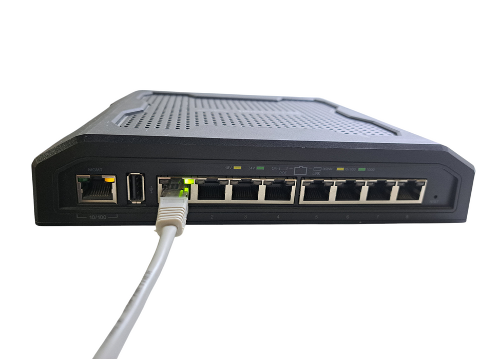 Ubiquiti Networks TS-8-PRO TouchSwitch PoE PRO Network Switch *READ* Q)