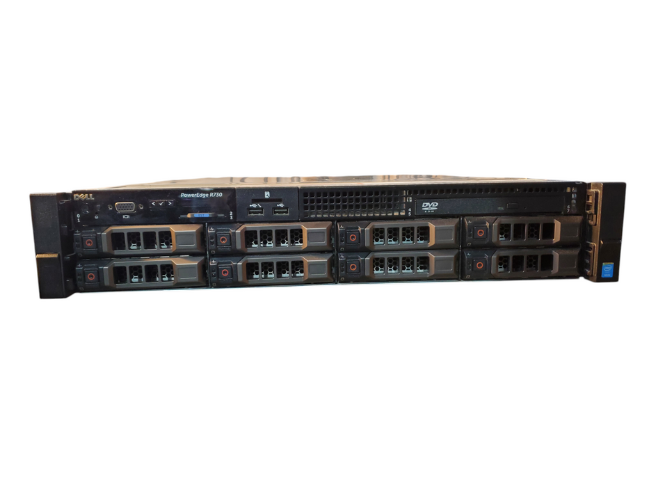Dell PowerEdge R730 2x Xeon E5-2630 v3 32GB DDR4 2x750W PSU
