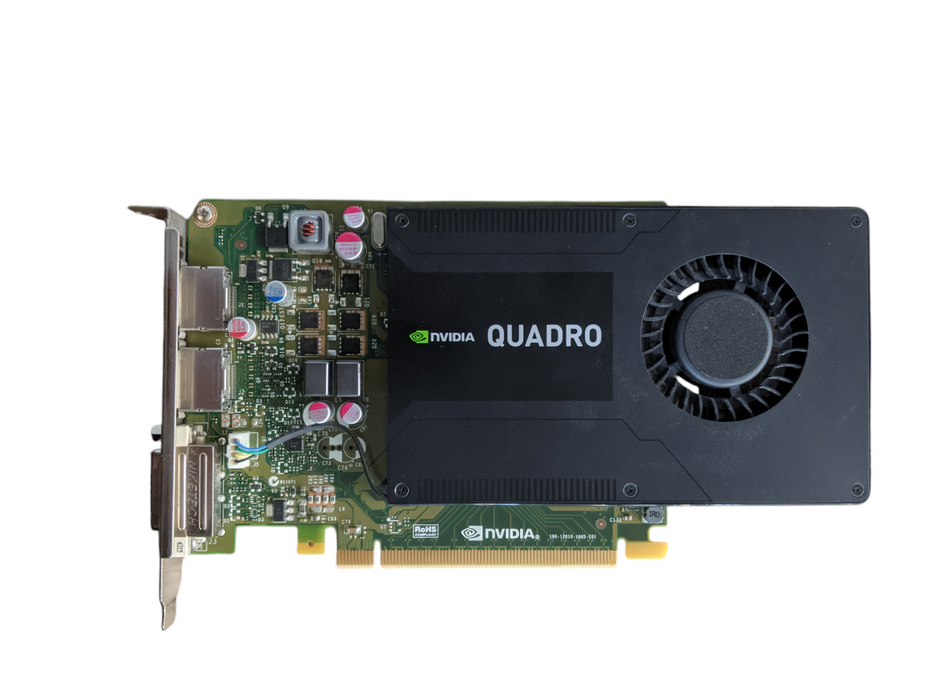 NVIDIA Quadro K2200 | 4GB GDDR5 Graphics Card | 1xDVI / 2xDP Q