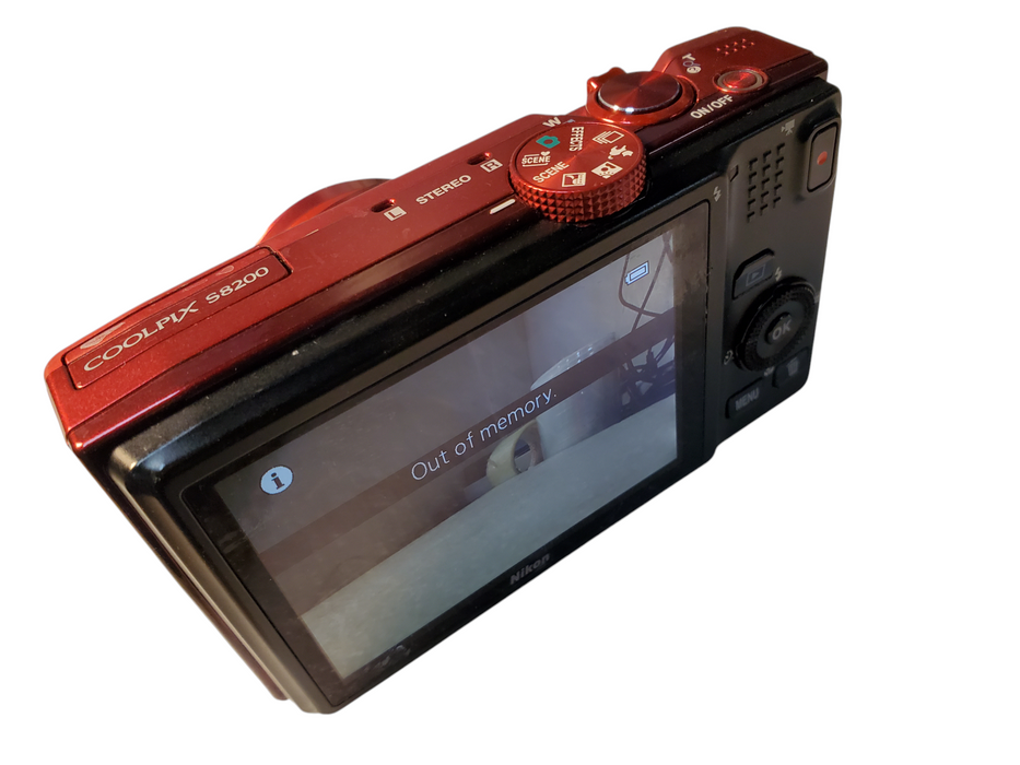 Nikon COOLPIX S8200 16.1MP 14x Optical Zoom Compact Digital Camera Full HD