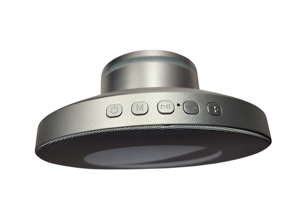 Bluetooth Speaker Origaudio Sonosphear 8 Hours Play Time Silver Q$