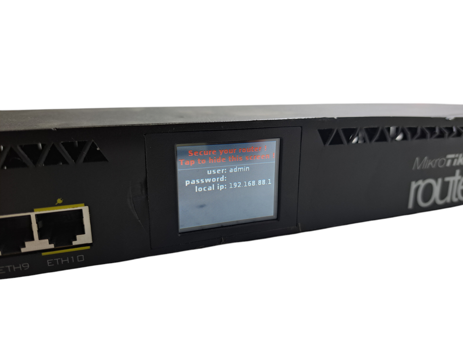 MikroTik RB2011UiAS-RM Routerboard Gigabit Router w/ SFP *READ*