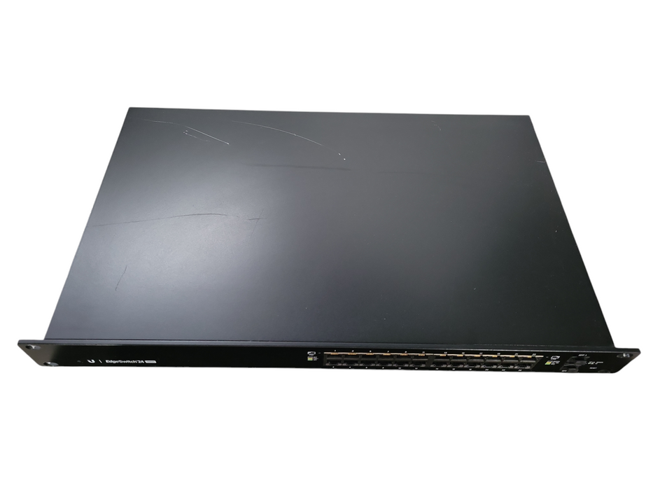 Ubiquiti Network EdgeSwitch ES-24-500W 24-POE Gigabit Switch !
