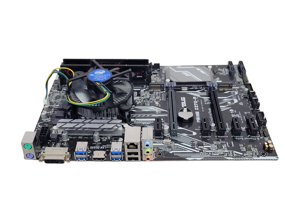 Asus Prime Z270-P with Core i7-7700 3.60GHz CPU, 32GB DDR4 RAM _
