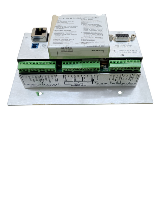 Extron MLC 226 IP MediaLink Controller