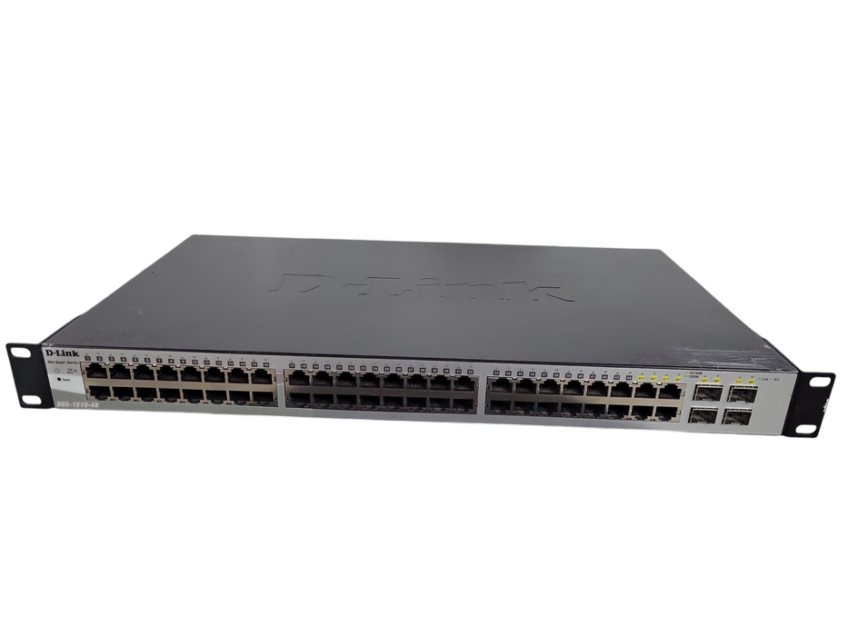 D-Link DGS-1210-48 | 48 Port Gigabit, 4x SFP Web Smart Switch !