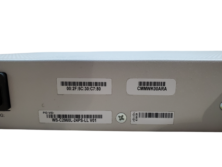 Cisco WS-C2960L-24PS-LL V01 | 24-Port Gigabit PoE+ Silent Managed Switch