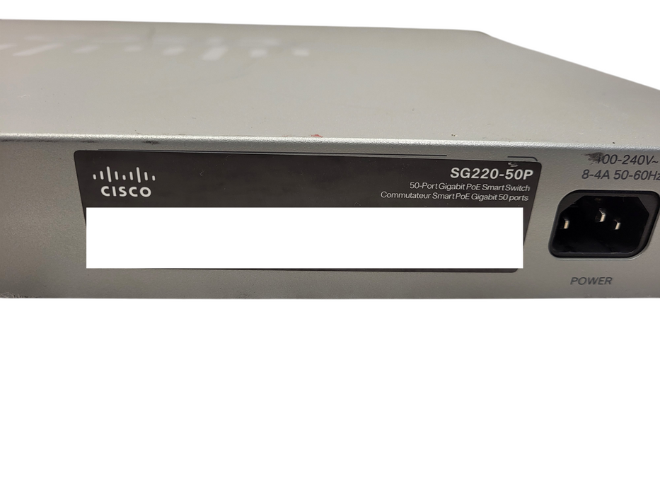 Cisco SG220-50P 50-Port Gigabit PoE Smart Network Ethernet Switch SG220-50P $