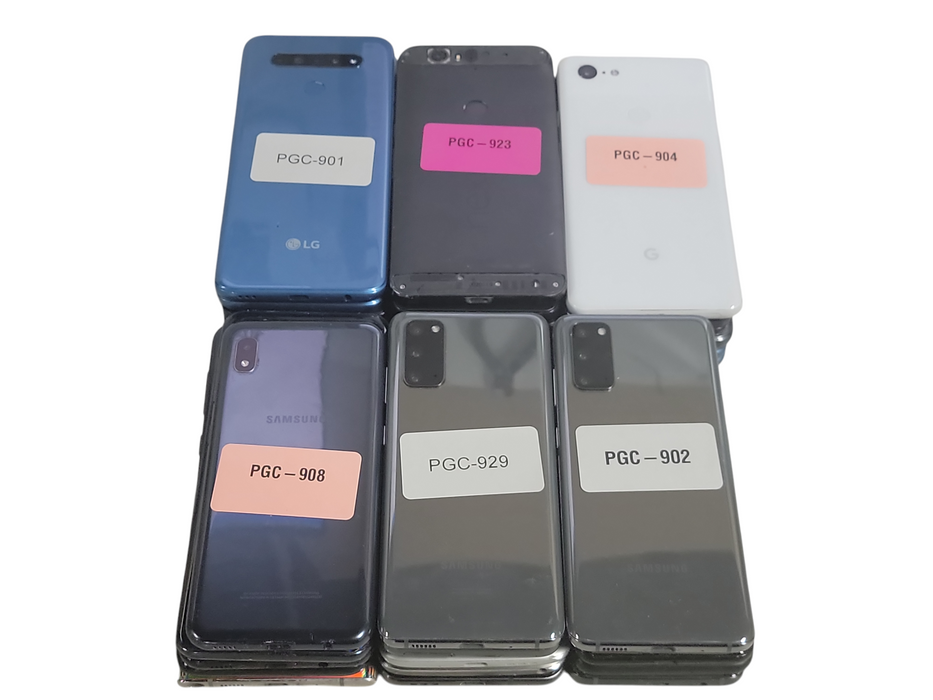 Lot of 30x Android Phones [Samsung / Google / LG | C Condition][PGC-24] (