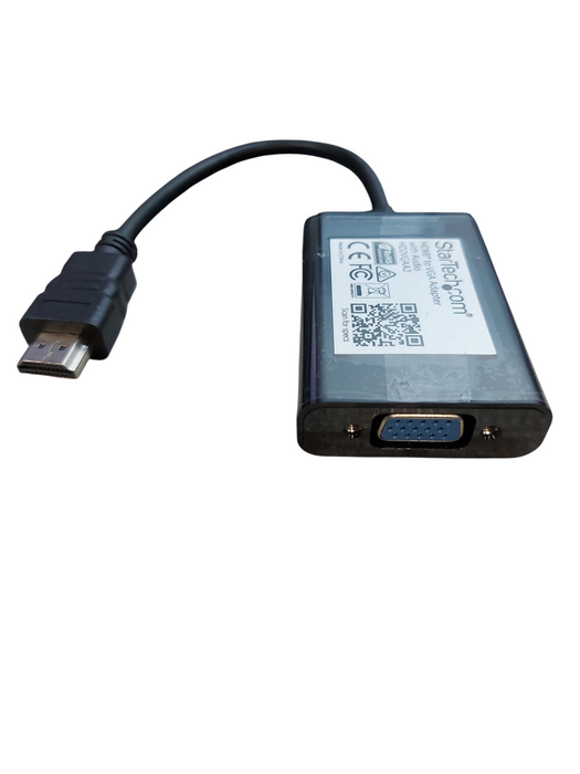 StarTech HDMI to VGA Video Adapter Converter w/ Audio HD2VGAA2