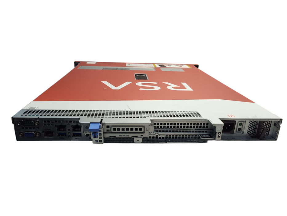 Dell/RSA PE R240 1U 4x3.5" Xeon E-2124 3.30GHz 16GB DDR4 PERC H330 1x PSU $