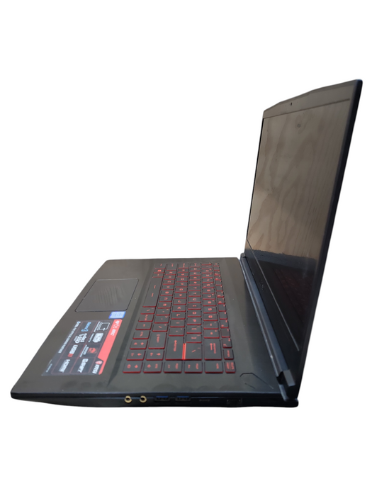 MSI GF63 8RC 15.6" Gaming Laptop Core I7 8th Gen 256GB SSD 16GB RAM GTX 1050 ! Lap200