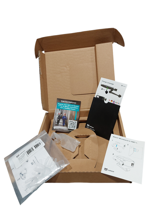 RealWear HMT-1 Head Mounted Tablet Model: 1200G Black   WK2121 =