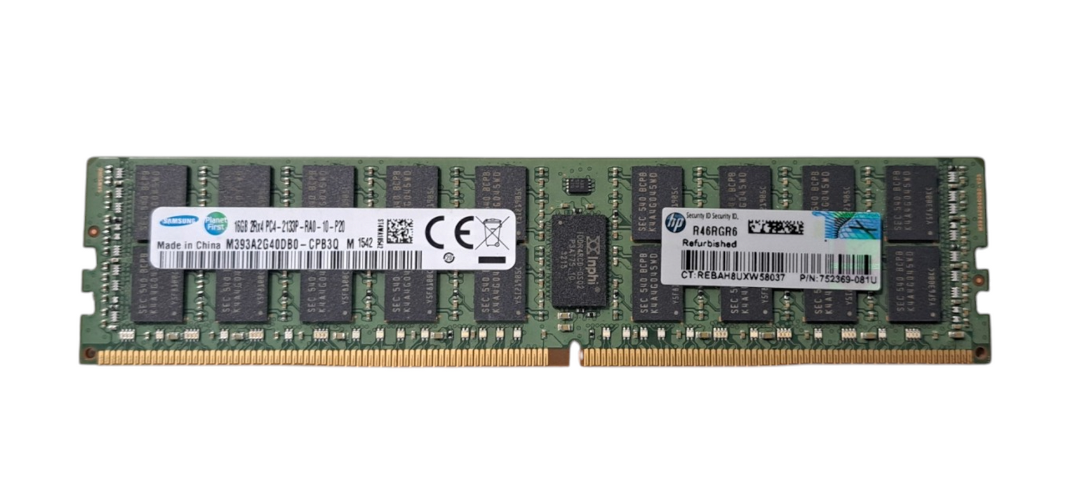 Samsung M393A2G40DB0‑CPB 16GB DDR4‑2133 ECC Registered RDIMM Q