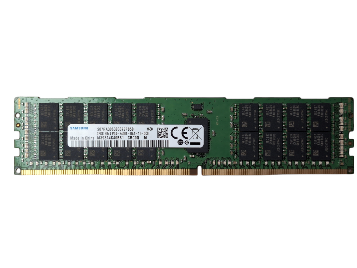 32GB DDR4 Server RAM Memory Samsung 32GB 2Rx4 PC4-2400T-RA1-11-DC0