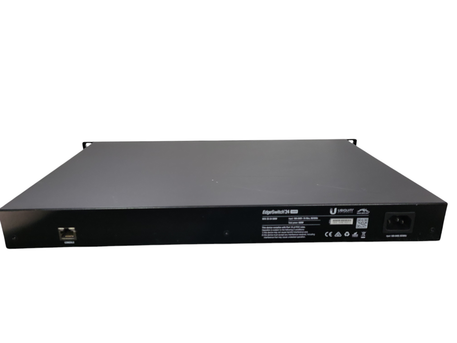 Ubiquiti Network EdgeSwitch ES-24-500W 24-POE Gigabit Switch !