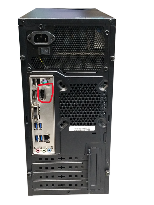 Generic Pc w/ Asus B460M-A Intel Core i5-10400 CPU 8GB RAM No HDD *READ*