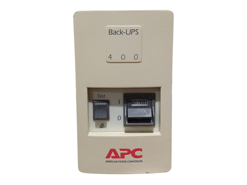 APC American Power Conversion Back-UPS 400 w/ Battery & 2 Outlets