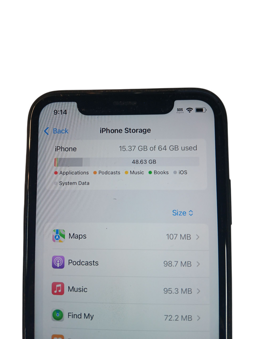 Apple iPhone XR - 64GB - Space Gray [A1984]