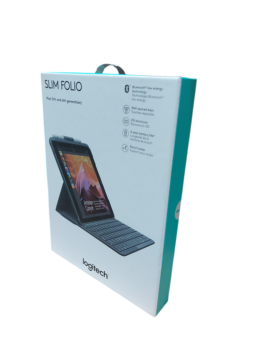 Logitech Slim Folio iPad 9.7' Keyboard Case for 5th and 6th Gen Bluetooth