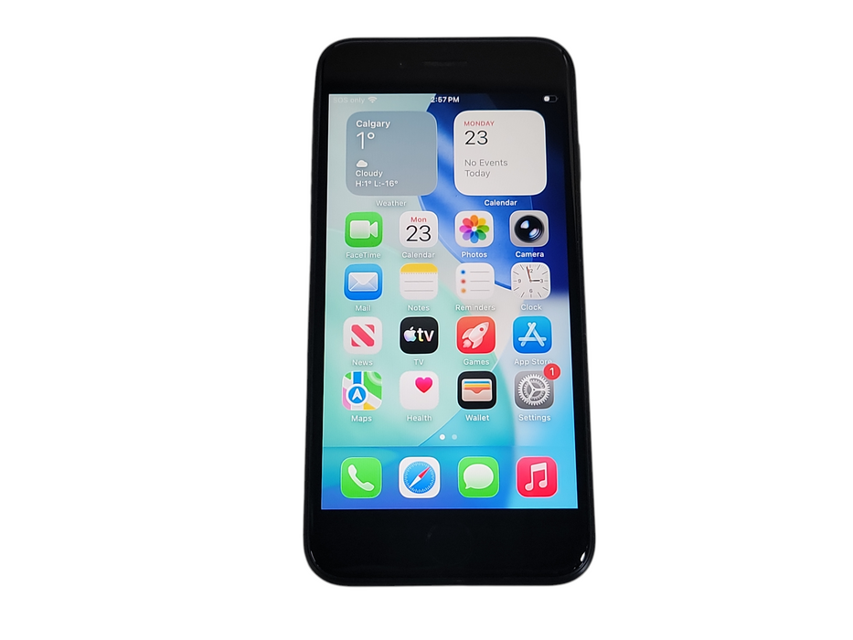 Apple iPhone SE 2 - 64GB - Space Gray [A2275] (