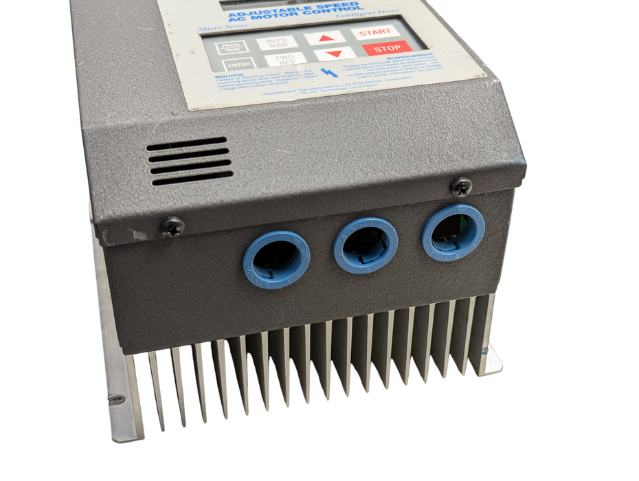 LEESON SPEEDMASTER Digital Adjustable Speed AC Motor Controller READ  -