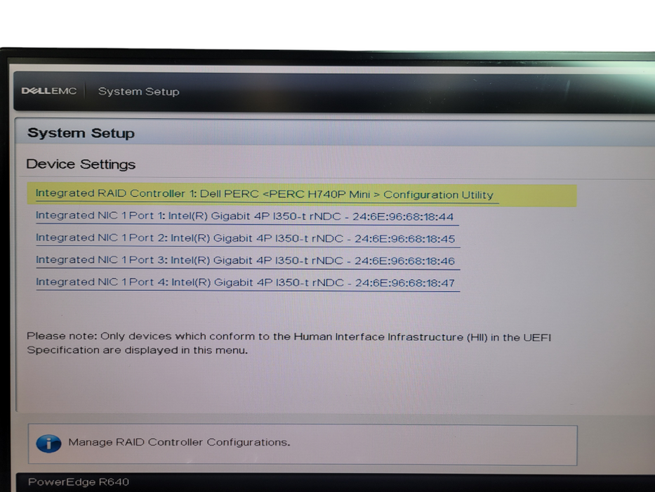Dell PowerEdge R640 - 2x Xeon Gold 6154 64GB DDR4 PERC H740 Mini 2x1100W PS %