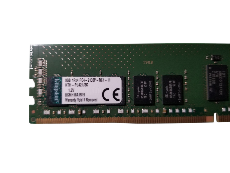 Kingston 8GB DDR4 2133P-RC1-11 BSMH18A1519 KTH-PL421/8G Server RAM Q