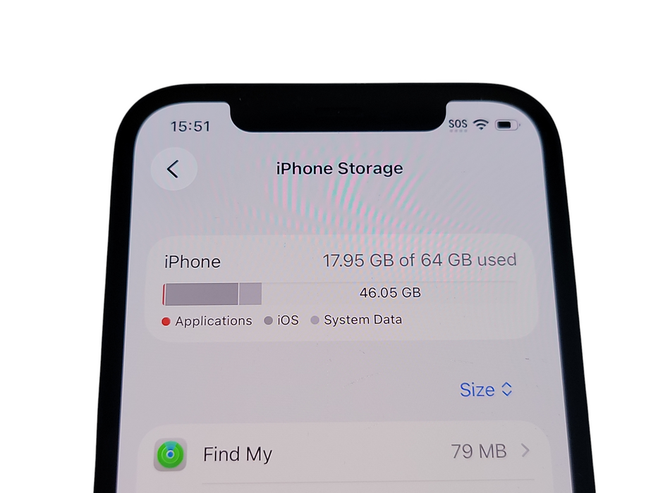 Apple iPhone 12 - 64GB - Midnight [A2402] (