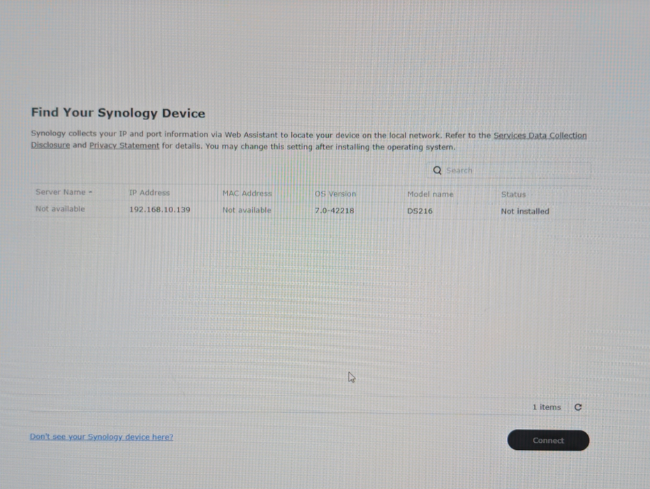 Synology DiskStation DS216 2x 3.5 inch HDD Bay NAS  -